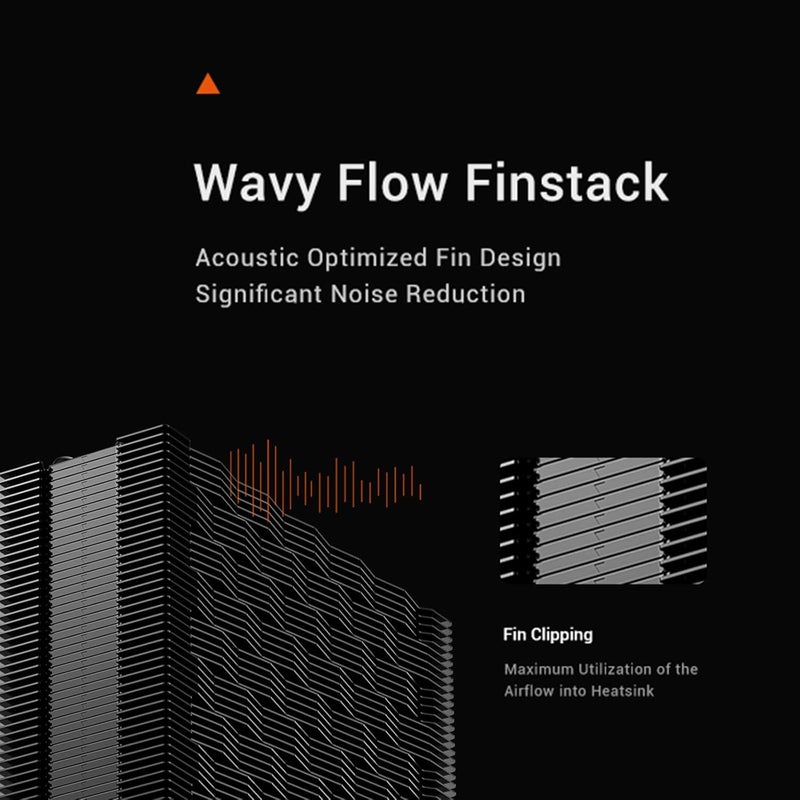 PCCOOLER CPU Air Cooler with Digital Display, ARGB Version, 4 Heat Pipes, High-Performance Quiet Tower Cooler, LGA 115X/1200/1700/1851, AM4/AM5 (CPS RT400 Digital ARGB BK) - Image 4